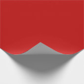 Rode Kerst Cadeaupapier (Hoek)