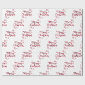  Rode Kerst Cadeaupapier (Vlak)