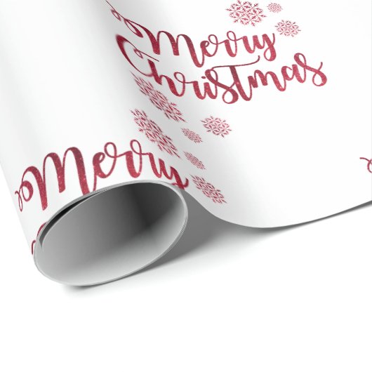  Rode Kerst Cadeaupapier (Rol Hoek)