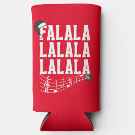 Rode Kerst Carrol thema Koelbox Seltzer Blikjeskoeler