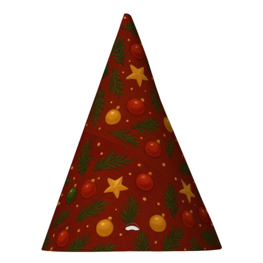 Rode Kerst – Classic Vakantie Decor Feesthoedjes (Rechts)