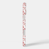 Rode Kerst Icon Patroon Case-Mate iPhone Case (Achterkant / Rechts)