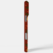 Rode Kerst iPhone Case – Vakantie Decor (Achterkant / Rechts)