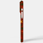 Rode Kerst iPhone Case – Vakantie Decor (Achterkant / Links)