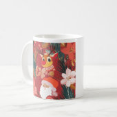 Rode Kerst mok ontwerp (Voorkant links)