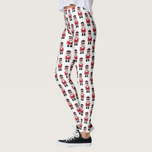 Rode Kerst Notenkraker Ballet Leggings