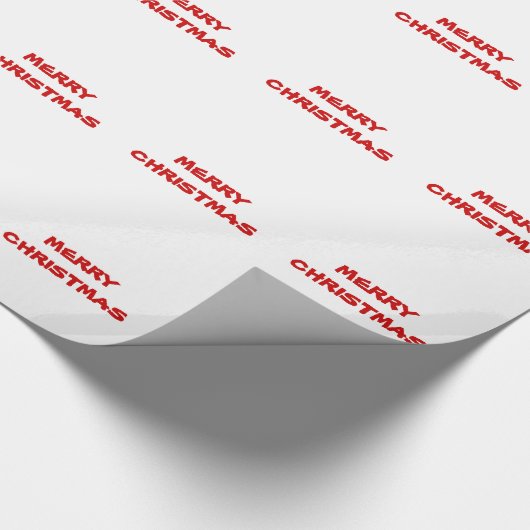 Rode kerst op de hele achtergrond cadeaupapier (Hoek)