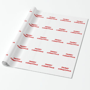 Rode kerst op de hele achtergrond cadeaupapier