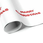 Rode kerst op de hele achtergrond cadeaupapier (Rol Hoek)