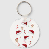 Rode Kerst Sleutelhanger (Voorkant)