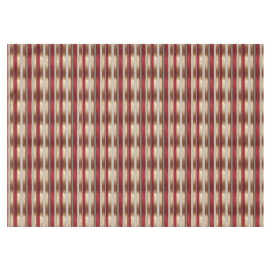 Rode Kerst Stripe Patroon#27 ID1009 Tafelkleed (Voorkant (Horizontaal))