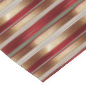 Rode Kerst Stripe Patroon#27 ID1009 Tafelkleed (Gekanteld)