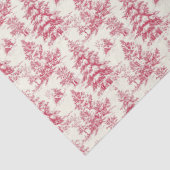 Rode Kerst toile cadeaupapier Tissuepapier (Detail)