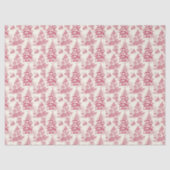 Rode Kerst toile cadeaupapier Tissuepapier (Voorkant)