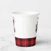 Rode Kerst Truck Bundel van Joy Baby shower Papieren Bekers (Rechts)