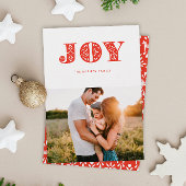 Rode Kerst Zweedse Dala Stijl Foto Vakantiewenskaa Feestdagenkaart