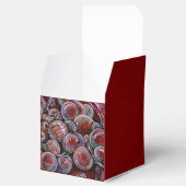 Rode Kerstballen Bedankdoosjes (Geopend)