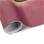 Rode Kerstballen Bokeh Company  Cadeaupapier (Rol Hoek)