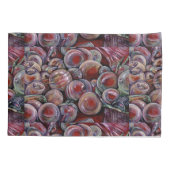 Rode kerstballen kussensloop (Achterkant)