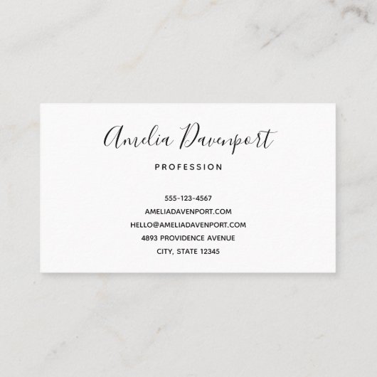 Rode kerstballen met Holly Festive Visitekaartje (Achterkant)