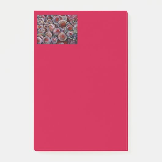 Rode kerstballen post-it® notes (Voorkant)