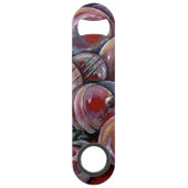 Rode kerstballen speed flessenopener (Voorkant)