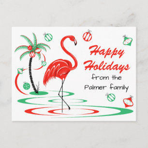 Rode kerstbaren Prettige feestdagen tekst Briefkaart