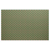 Rode kerstbomen met mistletoe stof (Yard (91,4 cm))