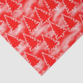  rode kerstbomen tissuepapier (Detail)