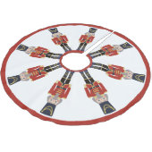 Rode kerstbont kerstboom rok (Gekanteld)