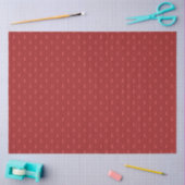 Rode Kerstboom Patroon Tissuepapier (Craft)