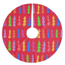 Rode Kerstboom Pop Kunst