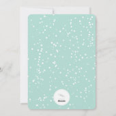 Rode kerstboom Prettige feestdagen foto Feestdagenkaart (Achterkant)