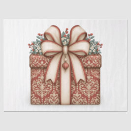 Rode Kerstcadeau Tissuepapier