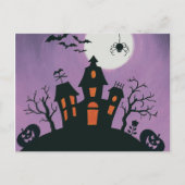 Rode kerstdecoratie Joy Feestdagenkaart (Voorkant)