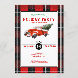 Rode  kerstfeestdag met kerst kaart