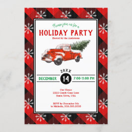 Rode  kerstfeestdag met kerst kaart