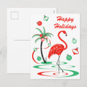 Rode Kerstfeestdag Prettige feestdagen portret (Voorkant / Achterkant)