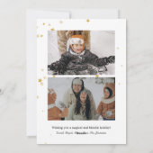 Rode Kerstkaart (Achterkant)