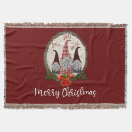 Rode Kerstkabouters Trendy Elfen Deken