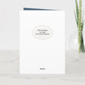 Rode kerstkardinalen in sneeuwvlokken feestdagen kaart (Achterkant)