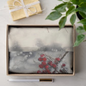 Rode kerstkardinalen tissuepapier (Geschenk)