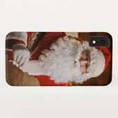 Rode Kerstkerstman Case-Mate iPhone Case (Achterkant (horizontaal))