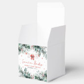 Rode Kerstman Baby Kerstmis Baby Kleding Baby show Bedankdoosjes (Geopend)