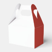 Rode Kerstman Baby Kerstmis Baby Kleding Baby show Bedankdoosjes (Achterkant)