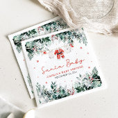 Rode Kerstman Baby Kerstmis Baby Kleding Baby show Servet