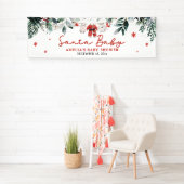 Rode Kerstman Baby Kerstmis Baby Kleding Baby show Spandoek (Insitu)