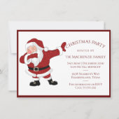 Rode kerstman| Fun Holiday XMAS Humor Feestdagenkaart (Voorkant)