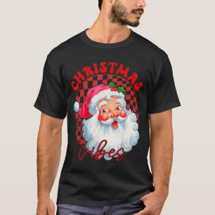 Rode Kerstman Kerstsfeer Vintage Nk Kerstman F T-shirt