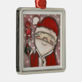 Rode Kerstman - Ornament (Rechts)